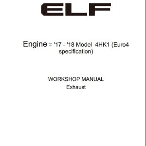 Isuzu Truck ELF Training and Workshop Manual (2)