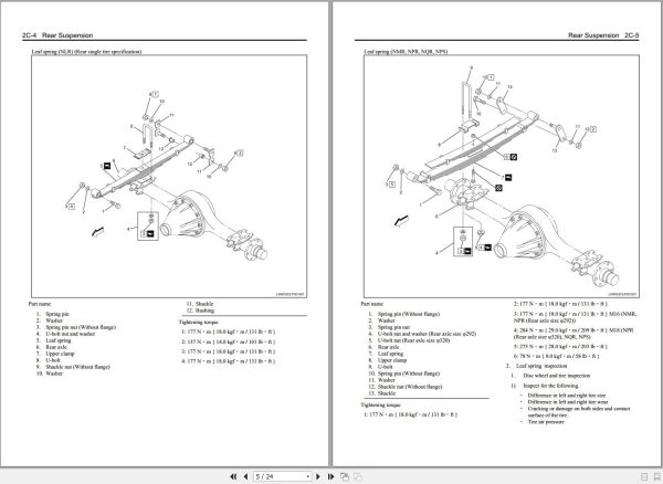 Isuzu Truck ELF Training and Workshop Manual (5)
