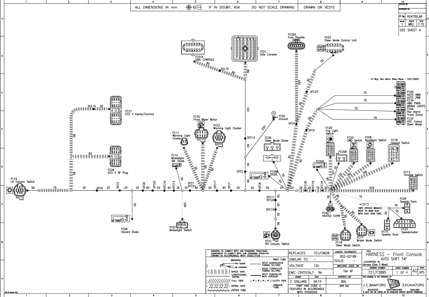 JCB Backhoe Loaders Electrical Hydraulic Schematics PDF Updated 2025 (2)