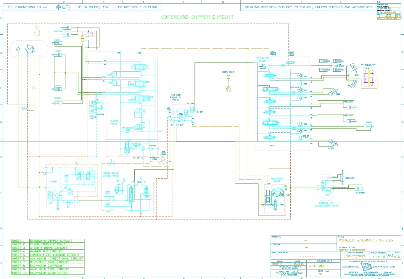 JCB Backhoe Loaders Electrical Hydraulic Schematics PDF Updated 2025 (3)