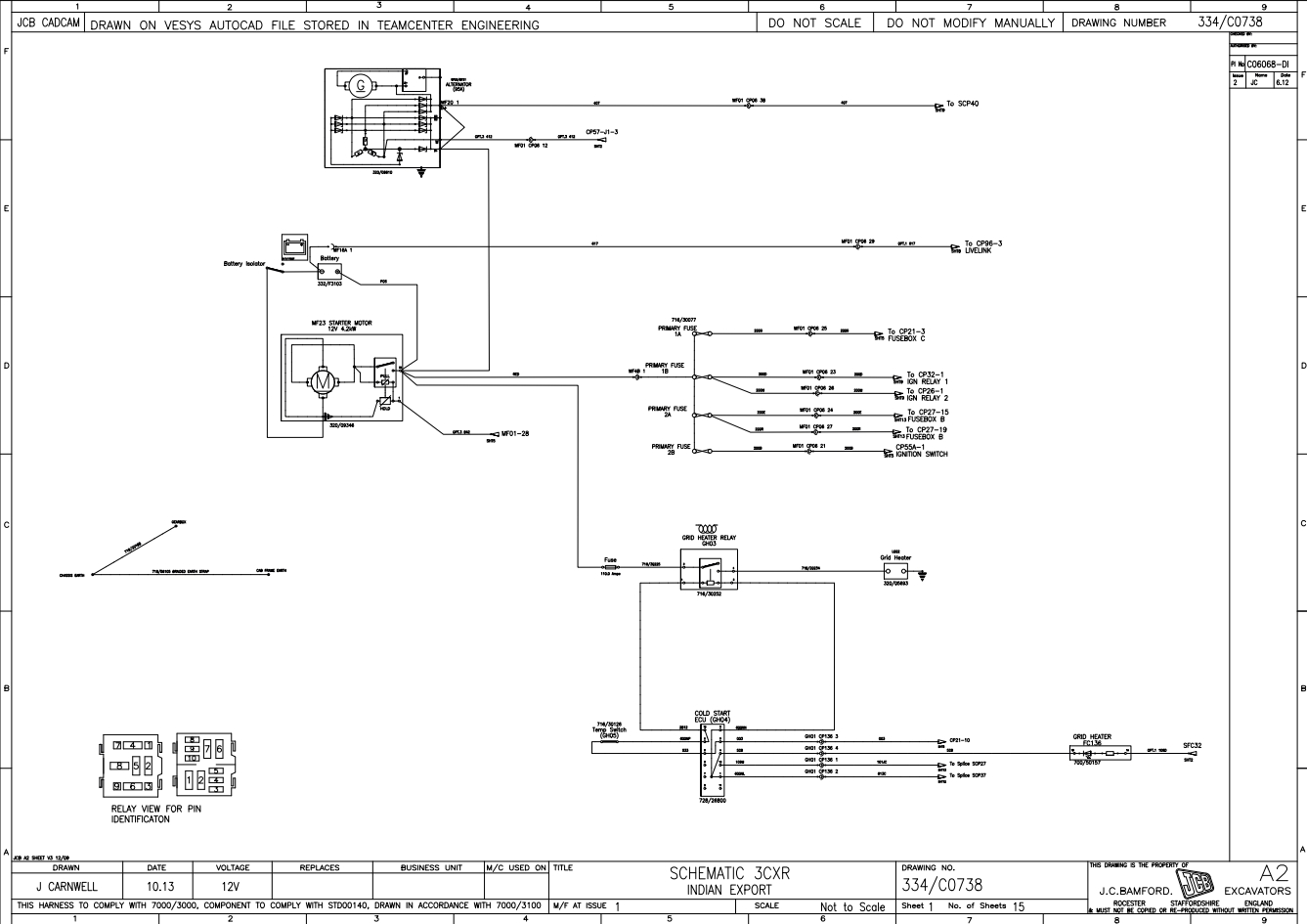 JCB Backhoe Loaders Electrical Hydraulic Schematics PDF Updated 2025 (4)
