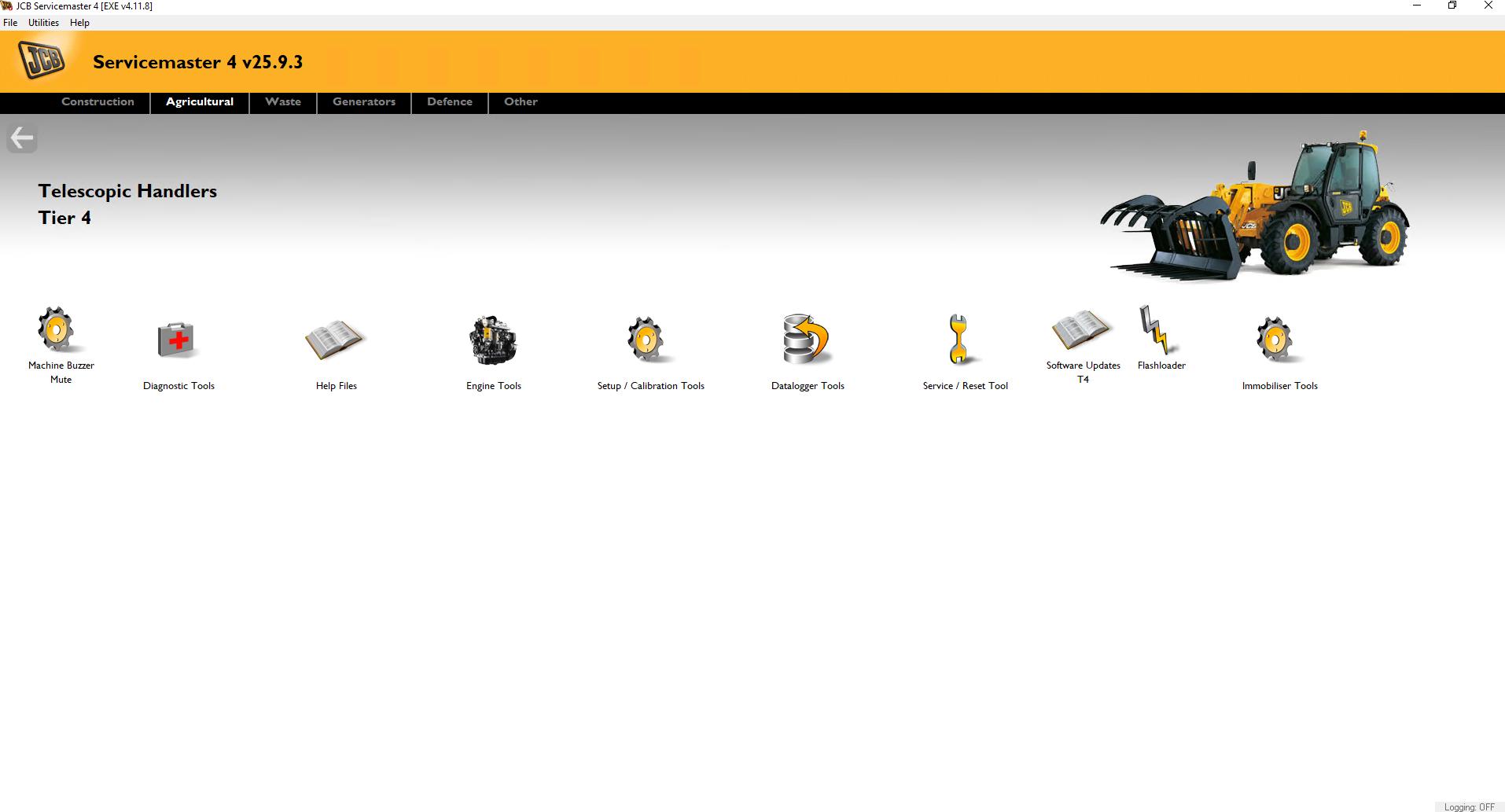JCB ServiceMaster 4 v25.9.3 Diagnostic Solution 9