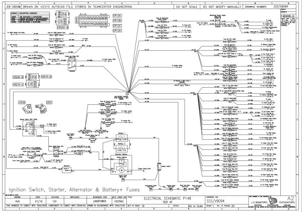 JCB Tractors Electrical Schematic PDF Updated 2025 (3)