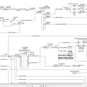 JCB Wheel Loader 435S STV Electrical Hydraulic Schematic 2021 (1)