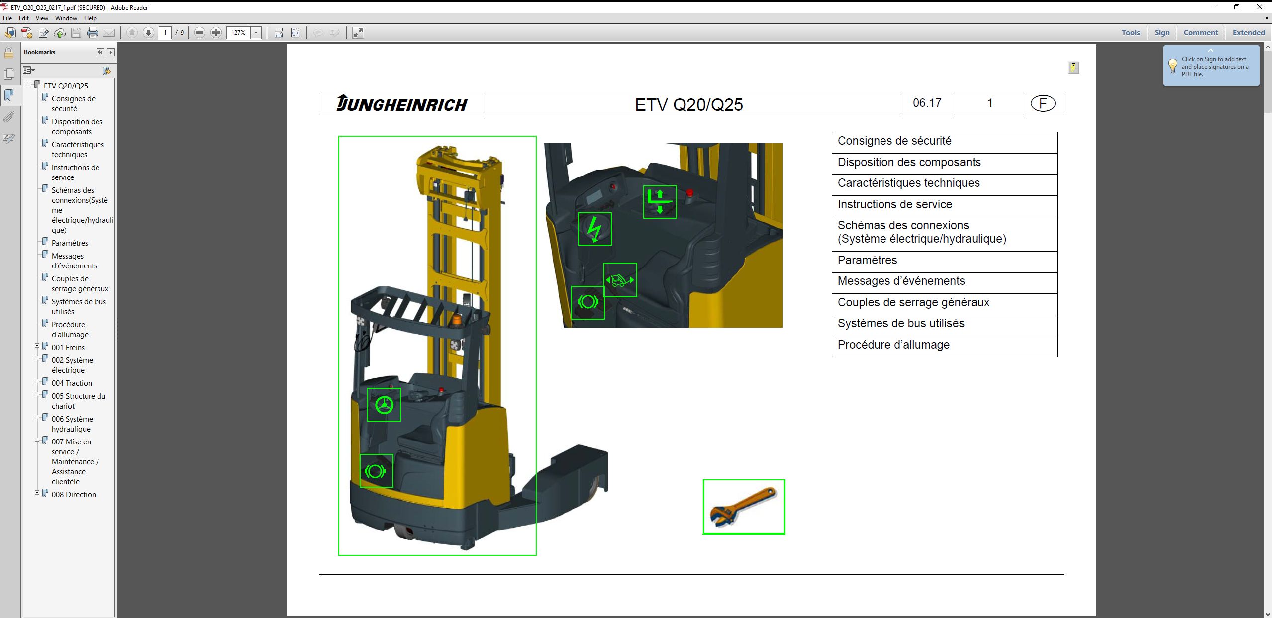 JUNGHEINRICH JETI ForkLift SH v4.37.16 FR16 06.2025 Service Information 5