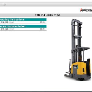 JUNGHEINRICH JETI ForkLift SH v4.37.17 EN17 06.2025 Service Information 3