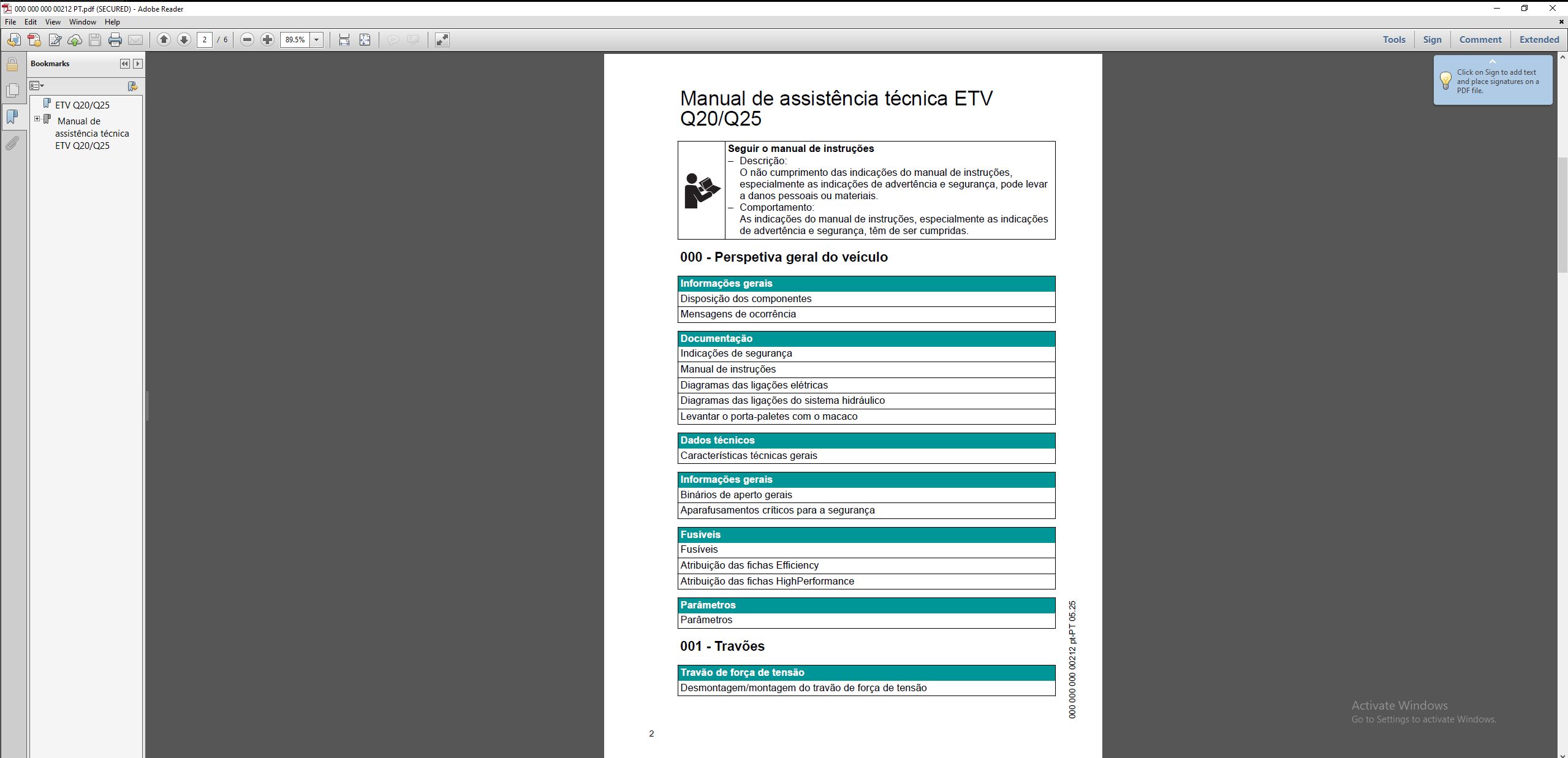 JUNGHEINRICH JETI ForkLift SH v4.37.17 PT17 06.2025 Service Information 6
