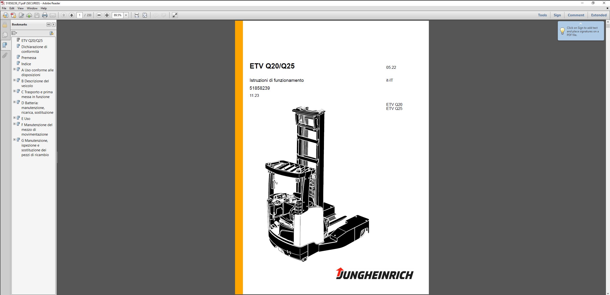 JUNGHEINRICH JETI ForkLift v4.37 IT15 05.2025 Service Information 4