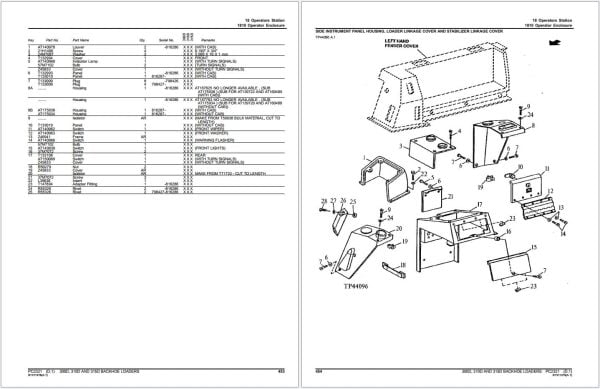 John Deere Backhoe Loader 300D 310D 315D Parts Catalog Pc2321 2019 (2)
