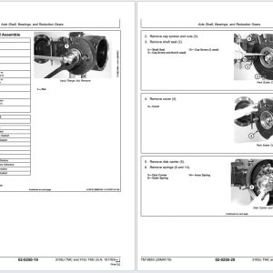 John Deere Backhoe Loader 310Sj 410J Repair Technical Manual Tm10853 (2)