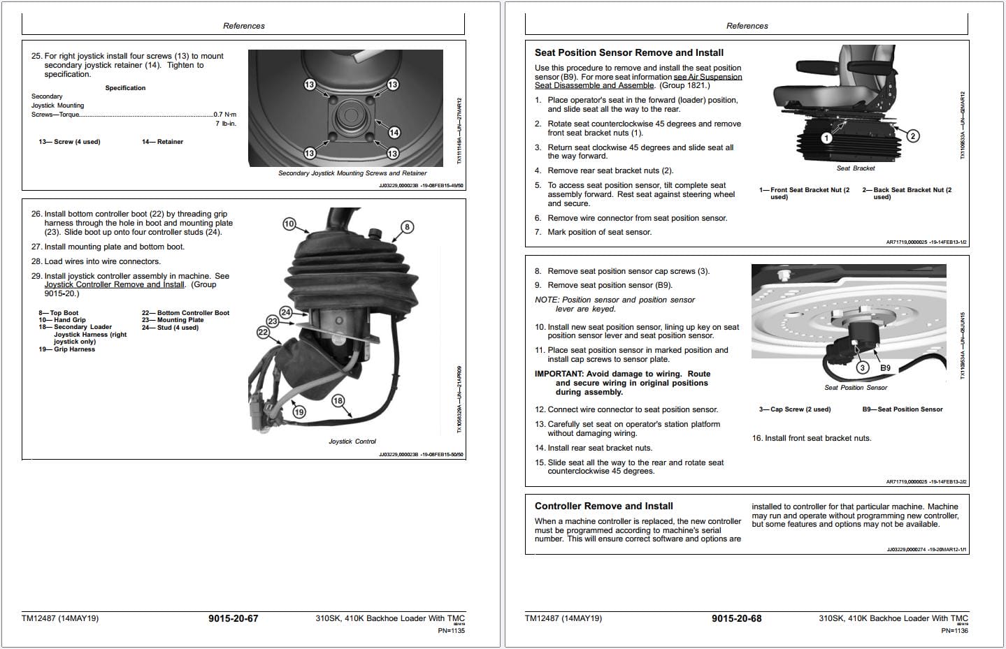 John Deere Backhoe Loader 310SK 410K Operation & Test Technical Manual TM12487 (3)