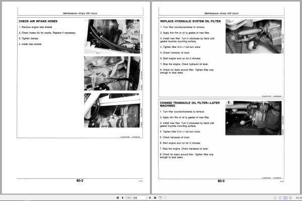 John Deere Backhoe Loaders 300D 310D Operators Manual Omt151966 (3)