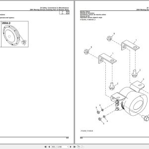 John Deere Crawler Dozer 850J Parts Catalog PC10234 (2)