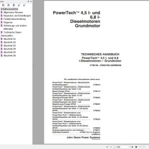 John Deere Engine PowerTeach 4.5L 6.8L Technical Manual CTM106 2008 DE (1)
