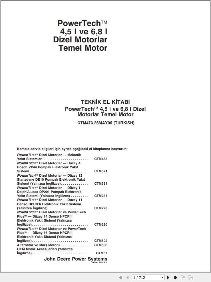 John Deere Engine PowerTeach 4.5L 6.8L Technical Manual CTM473 2006 TR (1)
