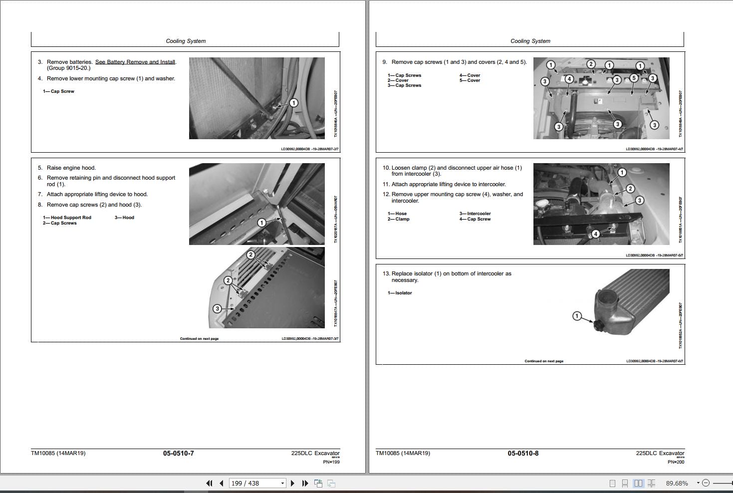John Deere Excavator 225DLC Repair Technical Manual TM10085 (2)