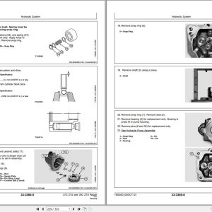 John Deere Excavator 27C ZTS 35C ZTS Repair Technical Manual TM2053 (3)