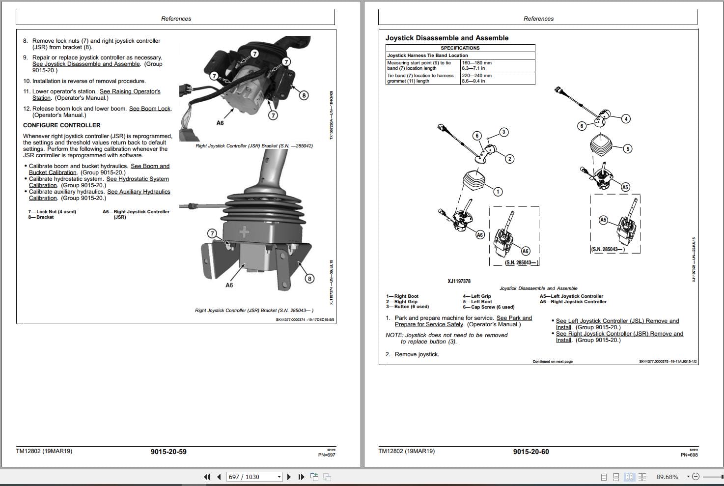 John Deere Loader 328E 332E Operation & Test Technical Manual TM12802 (3)
