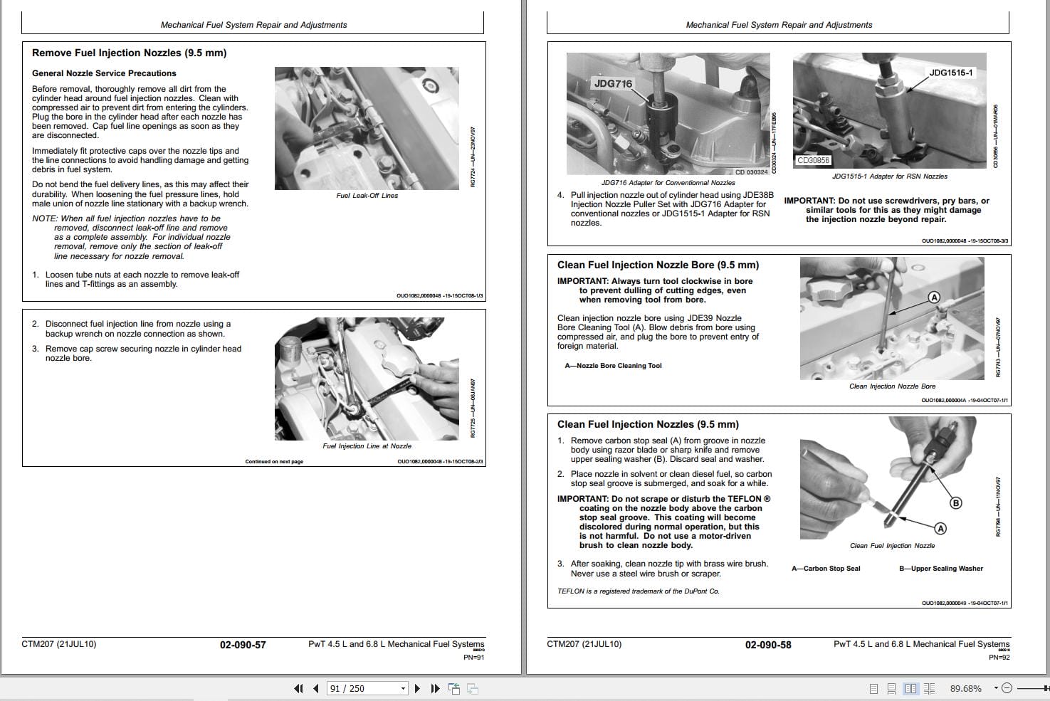 John Deere PowerTeach 4.5L 6.8L Mechanical Fuel Systems Technical Manual CTM207 2010 (2)