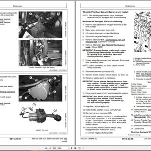 John Deere Skid Steer Loader 325 328 Operation &Amp; Test Technical Manual Tm2191 (3)