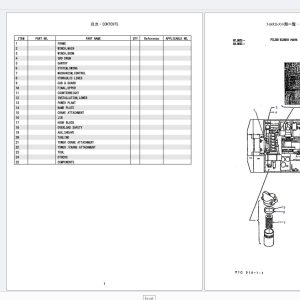 Kobelco Crawler Crane 7065 Parts Manual S4GG1001 7 (1)