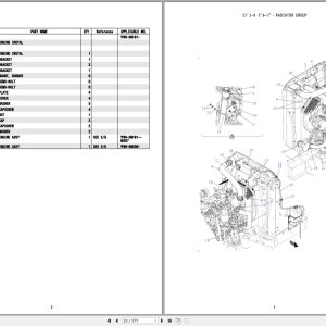Kobelco Hydraulic Excavator SK140HDLC 8 Parts Manual S3YPB0001ZE07 (3)