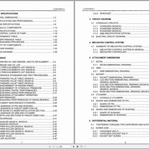 Kobelco Hydraulic Excavator SK200 8 To SK350LC 8 Service Manuals S7YO00809ZE01NA (1)