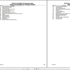 Komatsu Bulldozers D31PX 21A 50501 UP (Overseas Version) Parts Catalog (1)