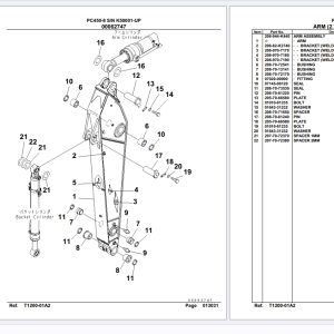 Komatsu Excavator PC450 8 K50001 Up Spare Parts Catalog (1)