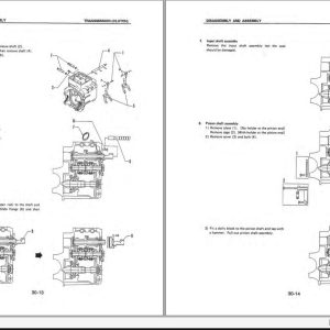 Komatsu Forklift FG20 11 to FD30SV 11 Shop Manual SM042 (2)