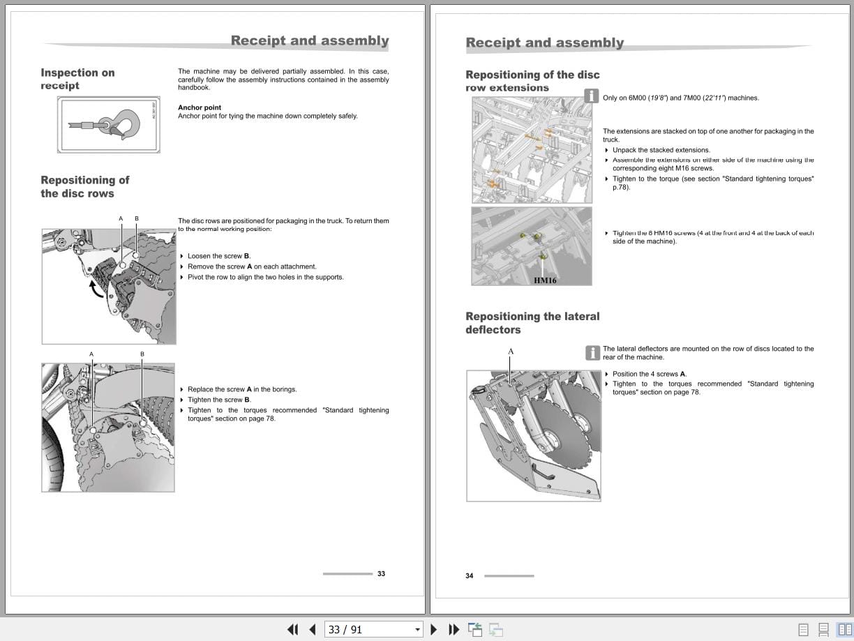 Kubota Compact Disc CD2001T Operating Manual A160291340.EN (2)