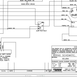 Kubota Diesel Engine Electrical Schematic (1)