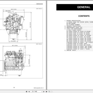 Kubota Engine SM E2B Series Workshop Manual 9Y011 03175 2011 (3)