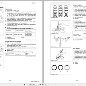 Kubota Engine WG1605 E3 Workshop Manual 9Y111 06612 2014 (3)