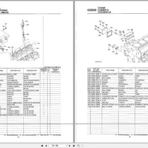 Kubota Engine WG1605 G E3 MNTM 1 Illustrated Parts List 97898 84850 2013 EN ES FR (2)