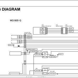 Kubota Engine WG1605 G WG1605 L Electrical Schematic (1)