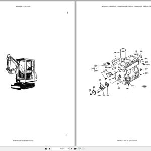 Kubota Excavator KH 41EXP Australia Parts Catalog (1)