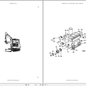 Kubota Excavator KH 51 Australia Parts Catalog (1)