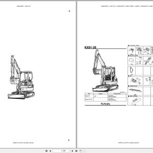 Kubota Excavator KX91 3S Australia Parts Catalog (1)