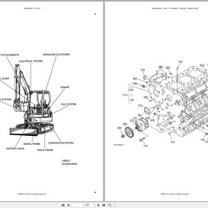 Kubota Excavator U35 3 Australia Parts Catalog (1)