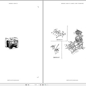 Kubota Generator A3500 3 Y 2 Australia Parts Catalog (1)
