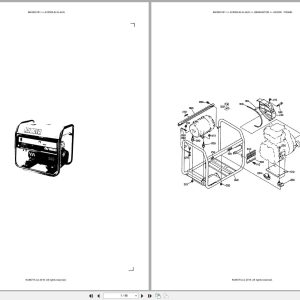 Kubota Generator AV5500 B 3J AUS Australia Parts Catalog (1)