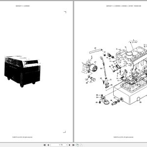 Kubota Generator G 8500SD Australia Parts Catalog (1)