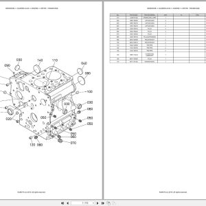 Kubota Generator GL6000D AU B Australia Parts Catalog (1)