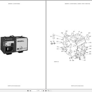 Kubota Generator GL7000 STD 60Hz Australia Parts Catalog (1)