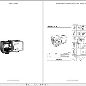 Kubota Generator GL9000 AUS Australia Parts Catalog (1)
