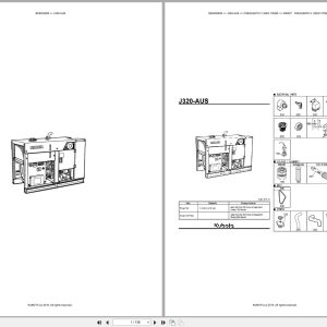 Kubota Generator J320 AUS Australia Parts Catalog (1)