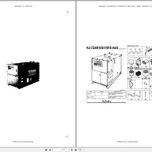 Kubota Generator KJ T230FX AUS Australia Parts Catalog (1)