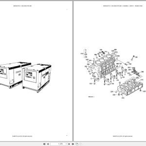 Kubota Generator SQ 3350 STD 380 Australia Parts Catalog (1)