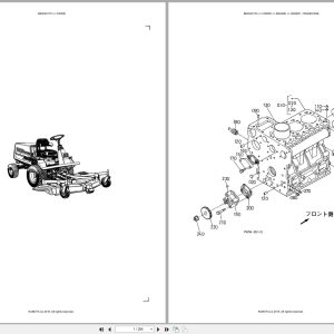 Kubota Mower F2000II Australia Parts Catalog (1)
